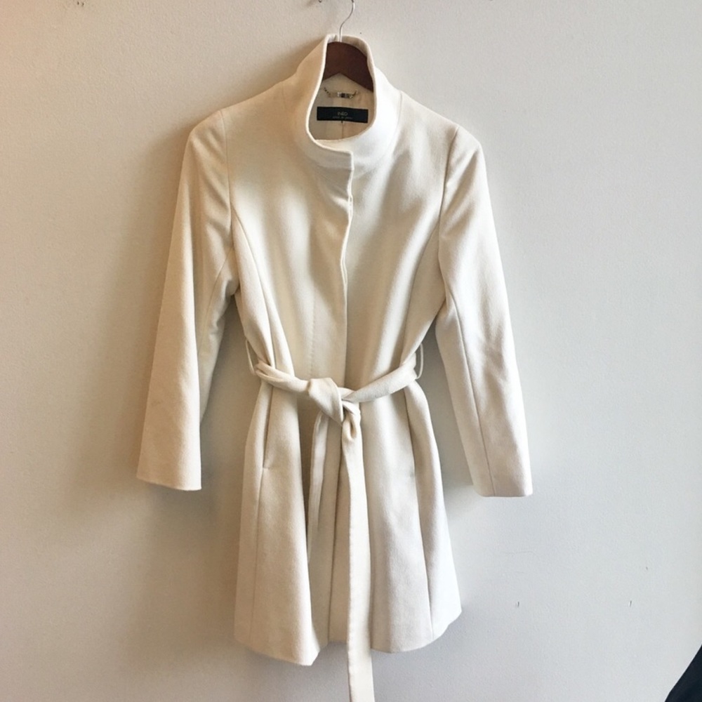 HP💥Cream spring coat - Picture 6 of 8
